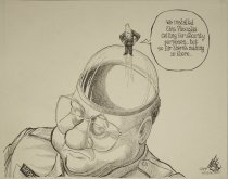 "We installed this Plexiglas ceiling for security purposes... but so far there's nothing in there..."