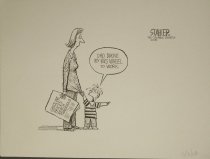 "Dad drove my big wheel to work."