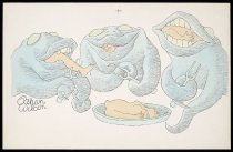 [monsters eating human]