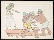 [getting stabbed in ancient egypt]