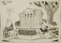 [clinton waiting for the mailman]