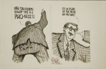 "Mah fah-riends! Bishop Tutu is a pho-neee!!!... It's as plain as the nose on my face!"