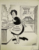 Finishing up the dishes