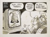 Another hostage video? No... just a plea from Michael Jackson.