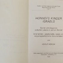 1) Honnefs Kinder Israeli, 2) Bad Honnefe Bilderbuch