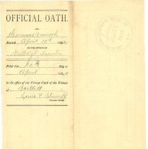 Official Oath of Village Officer