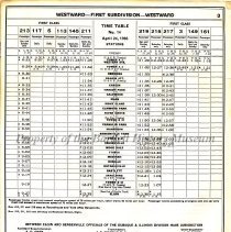 Joint Time Table no. 14