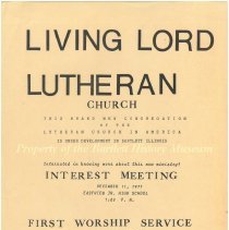 Announcement, Meeting