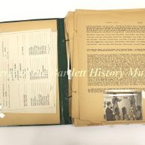 Probst M05-2-1 Girl Scout Scrapbook Inside Page