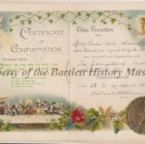 Certificate, Confirmation