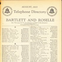 Bartlett - Roselle Telephone Directory