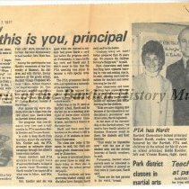 Surprise; this is you, principal