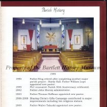60th Anniversary Parish Directory, St. Peter Damian Church and Book of Stor