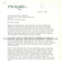 Packard Inc. 1981 Master Plan Proposal Bartlett Hills
