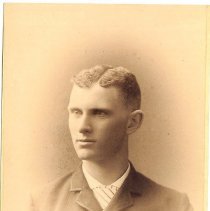 Copy photo of Andrew Cash--bust portrait