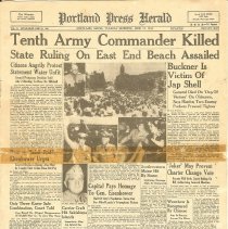 Portland Press Herald 06/19/1945 mini version
