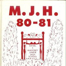 Mahoney Jr High yearbook