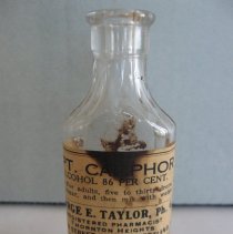 George Taylor pharmacy bottle