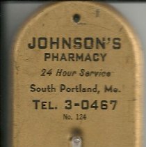 Johnson's Pharmacy thermometer
