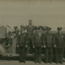 First platoon firefighters, Central Station