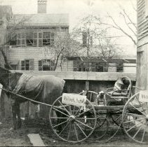 Willard Hose Company horse and wagon