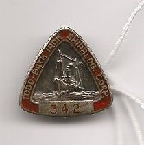 Todd-Bath Iron Shipbuilding employee pin