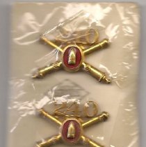 240th Coast Artillery lapel pins