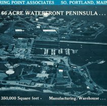 Shipyard area aerial view