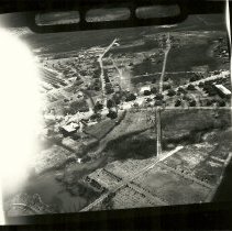 Aerial view, Peary Village - Cash Corner area