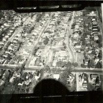 Aerial view, streets off of Pillsbury Street