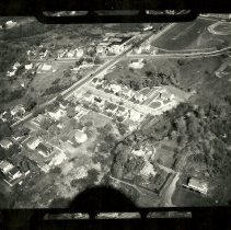 Aerial view, Ocean Street - Highland Avenue intersection