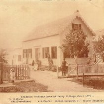 Benjamin Woodbury home, about 1870