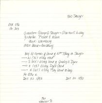 property records 3, with hand drawn plat