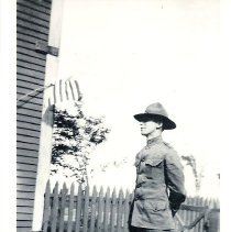 David Thomas in uniform, view 2