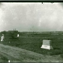 Davis stone in cemetery, Ligonia