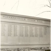 Pleasantdale Honor Roll War Memorial