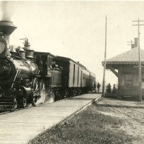 C.E. Depot, Broadway and Evans Streets