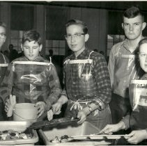SP Junior High students in cafeteria 1962-63