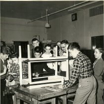 SP Junior High students woodworking club? 1962-63