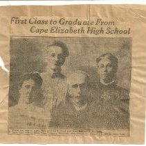 Cape Elizabeth High School reunion news clipping