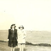Helen Stanhope and Lib Brawn, Easter 1939