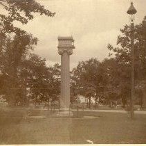 Column in Deering Park