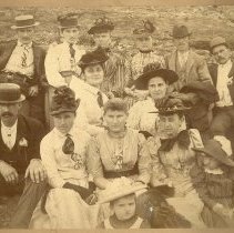 Brown's Hill Church Sunday school picnic, circa 1889