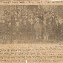 Roosevelt School, 1928, 1st grade