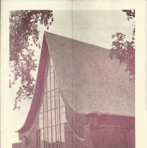 Front page of program