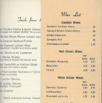 Menu extension, outside