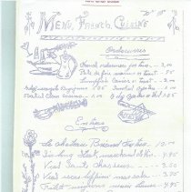 Daily specials, insert