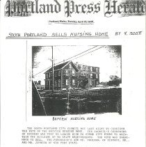 Portland Press Herald, April 18, 1969