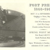 Spring Point Museum - flyer