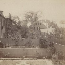 From back window towards Congress Street, 1889